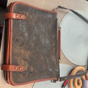 Italian Leather briefcase.